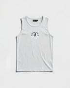 Tank Top blanca en Rib