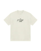 Camiseta Oversize Feelings Beige