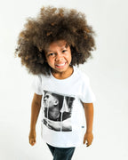 TSHIRT KIDS Q10 WHITE
