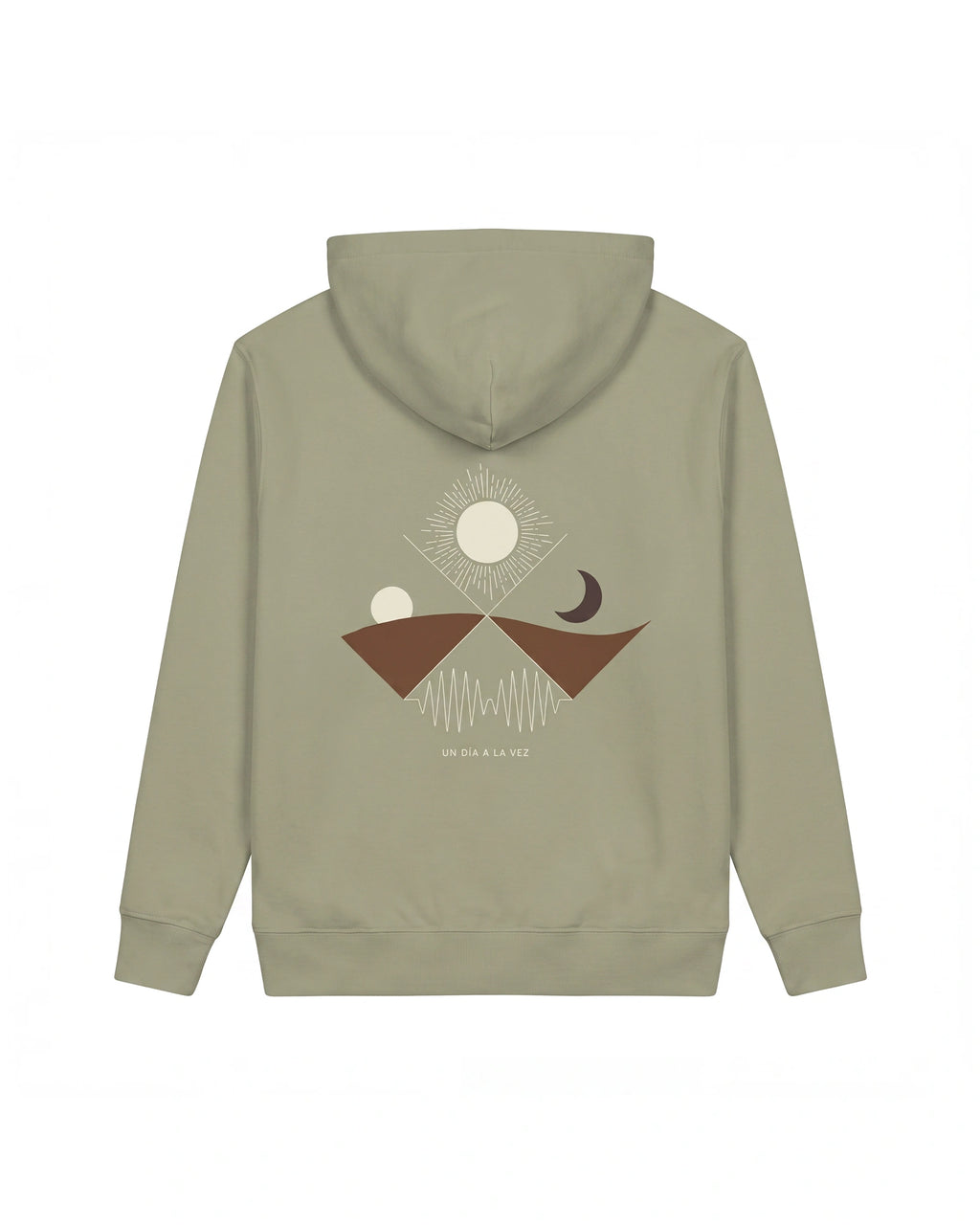 Pack Hoodie Verde + Beige