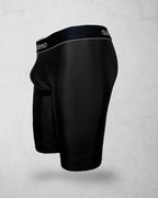 Black long athletic