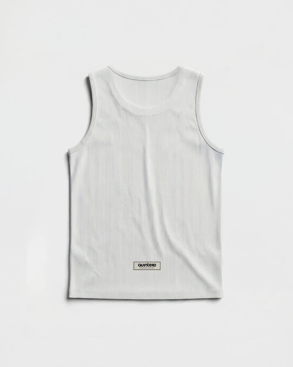 Tank Top blanca en Rib