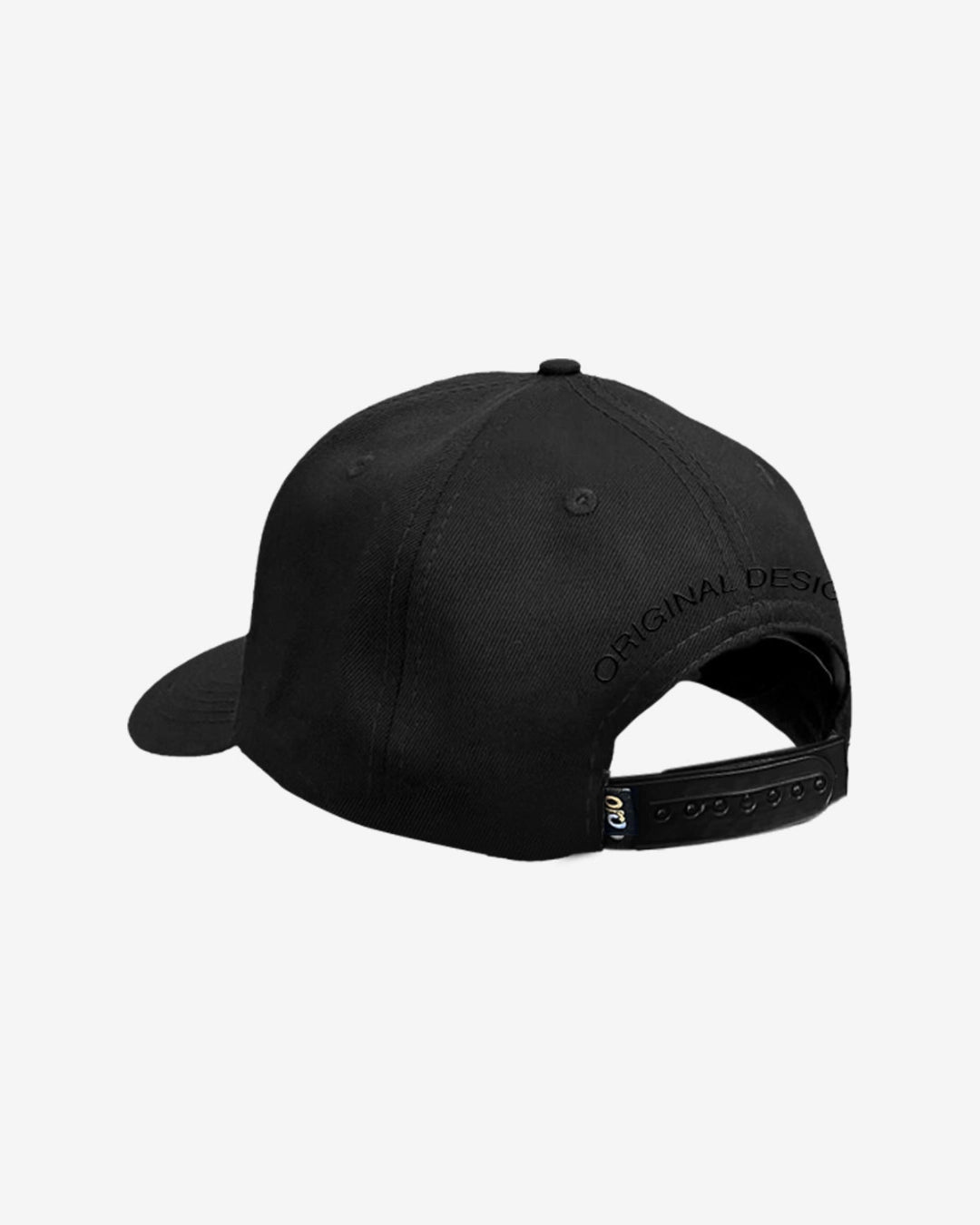 Gorra 5 Paneles Designio Negro & Negro