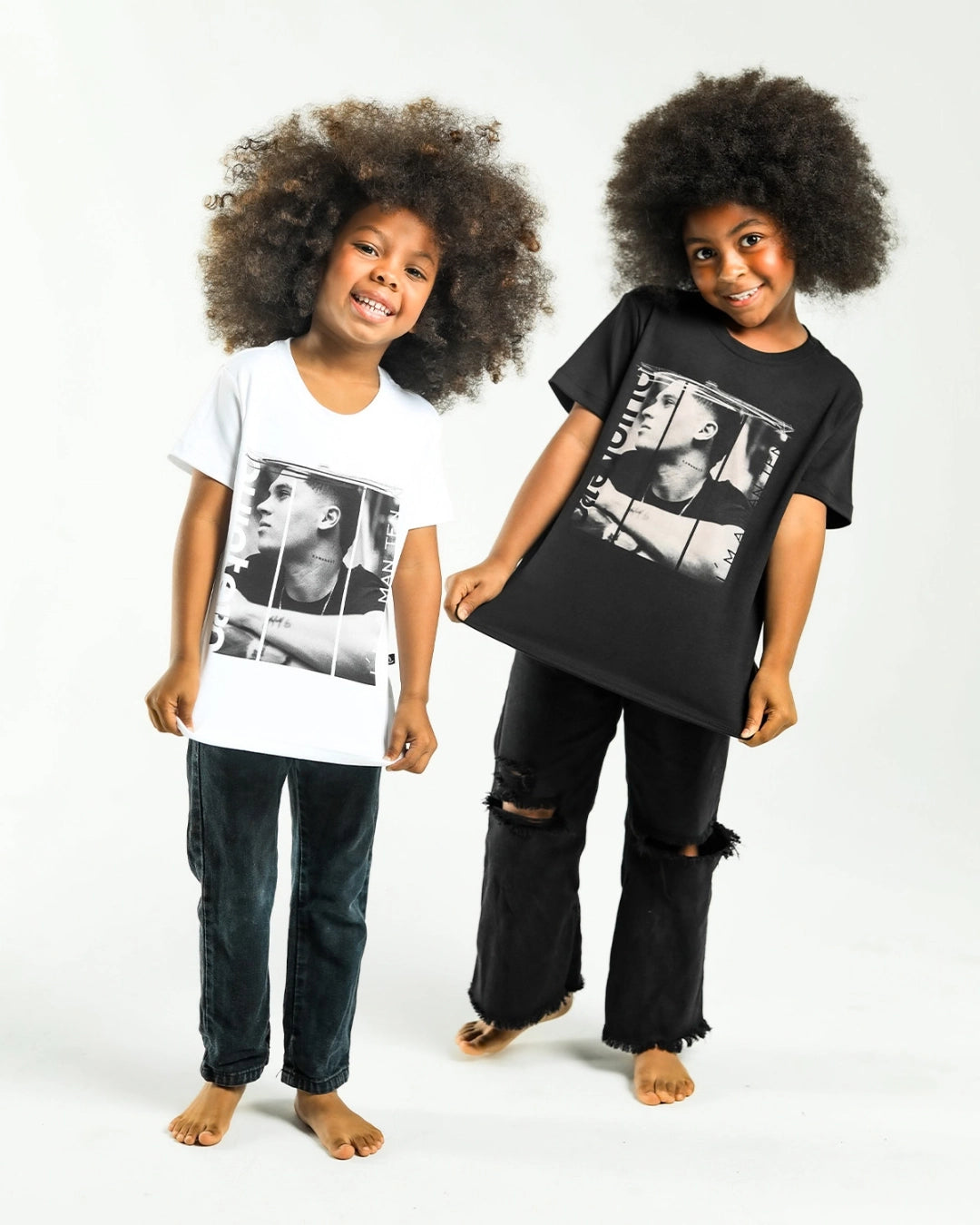 TSHIRT KIDS Q10 WHITE