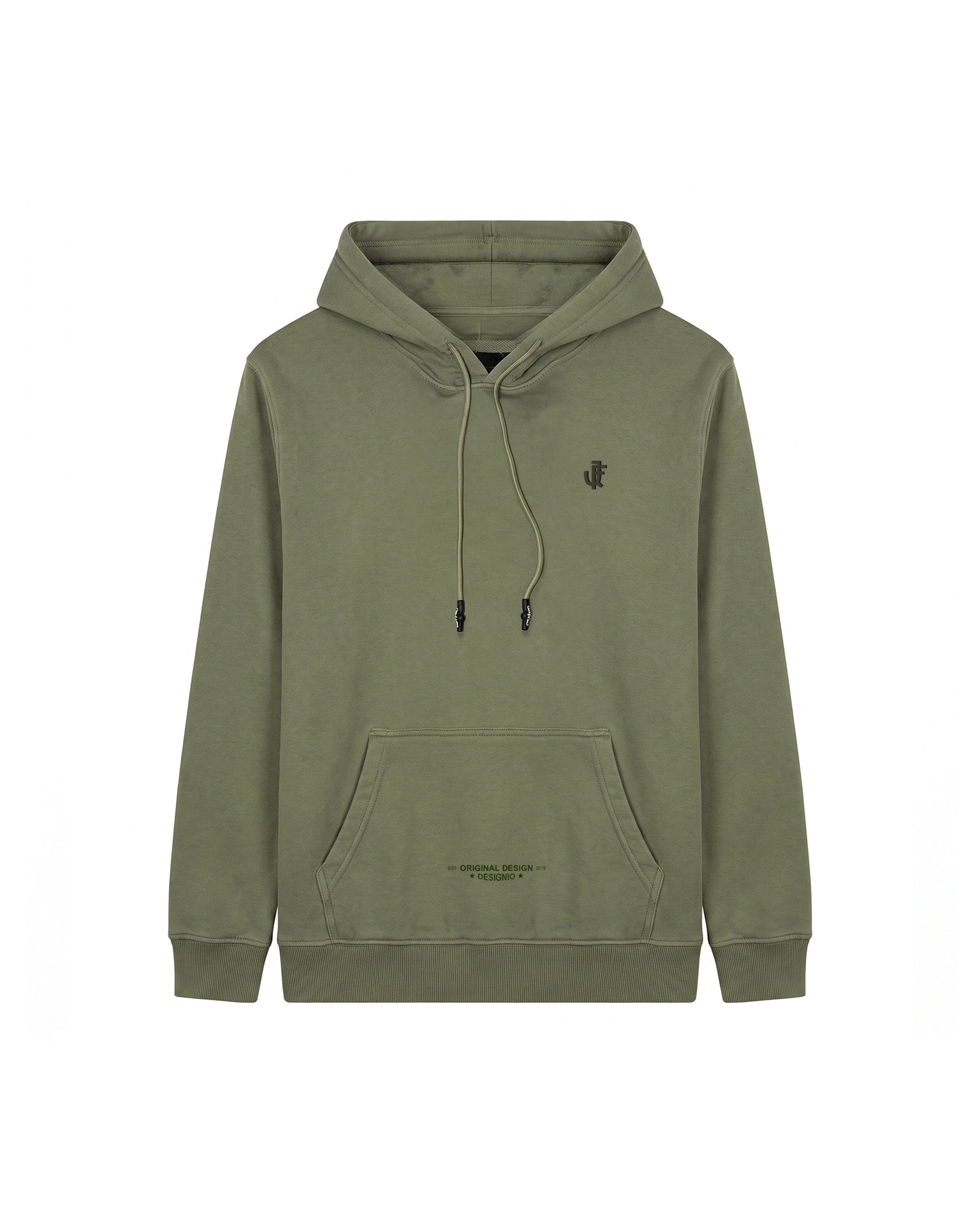 Pack Hoodie Verde + Beige