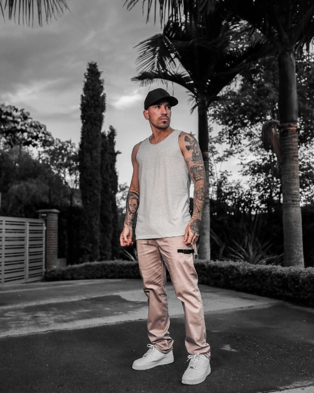Camisilla básica jf gris