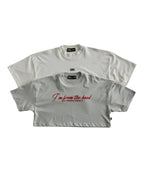 Crop Top Oversize My Hood Gris