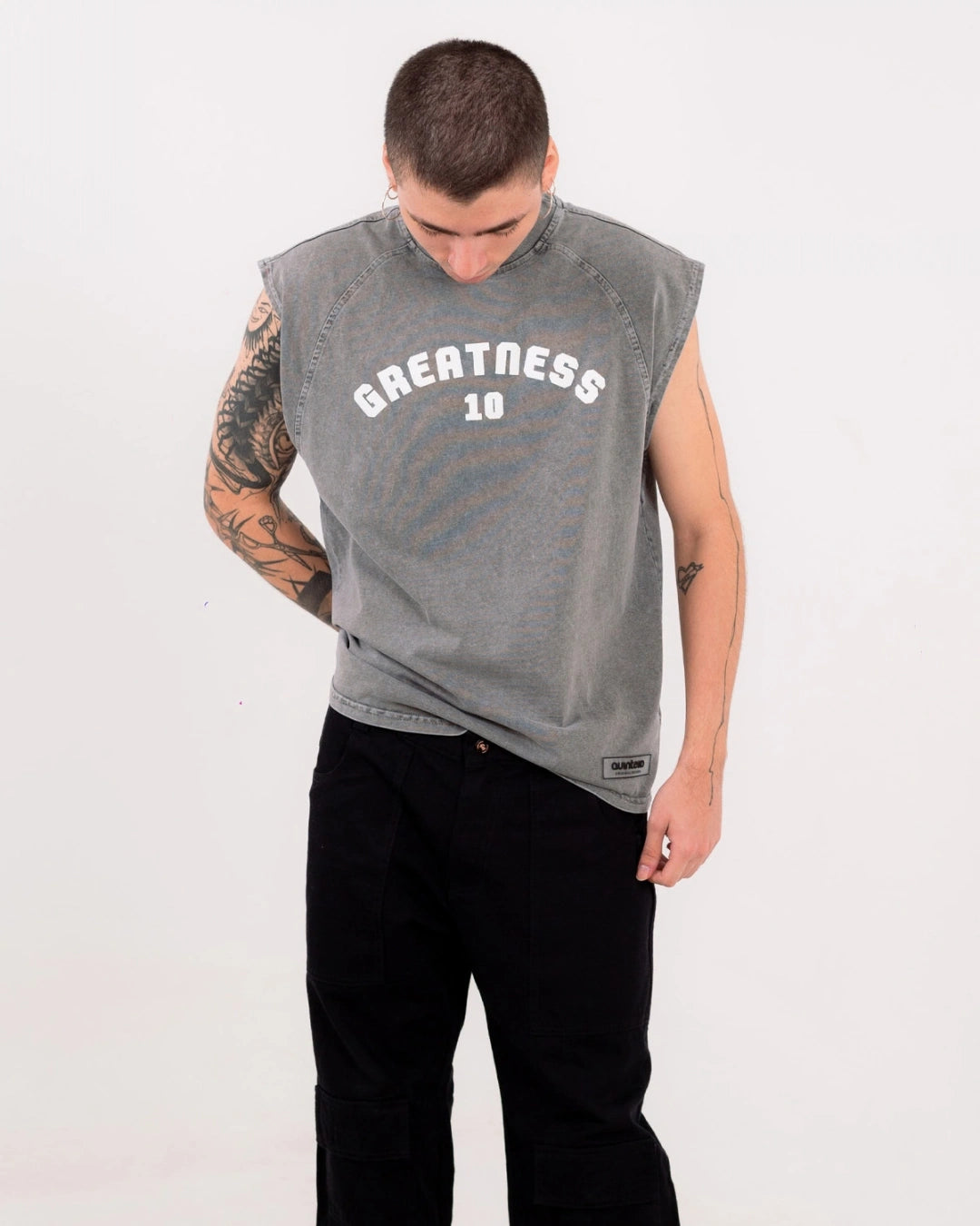 Tank Top Slim Grandeza Gris
