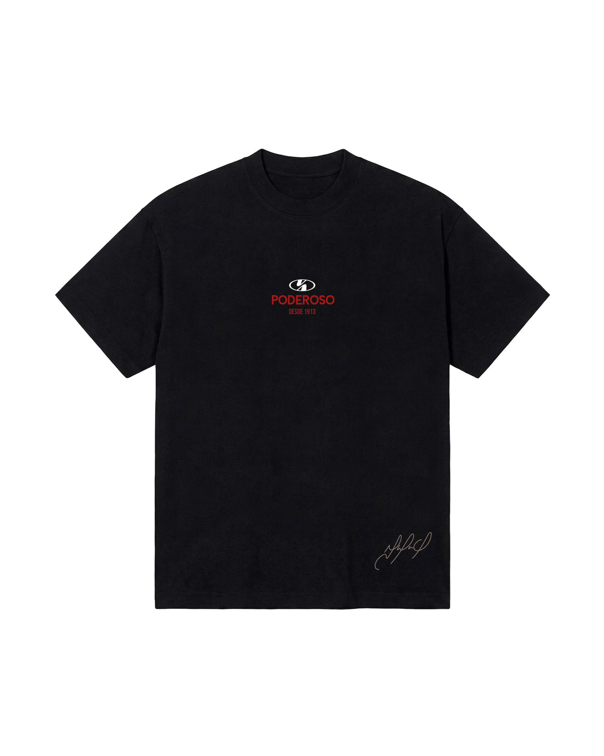 CAMISETA PODEROSO NEGRO