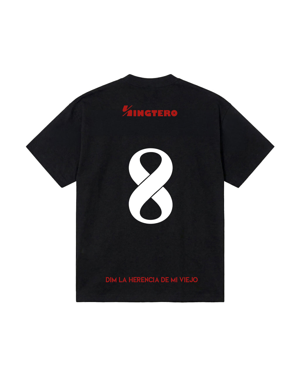 CAMISETA PODEROSO NEGRO