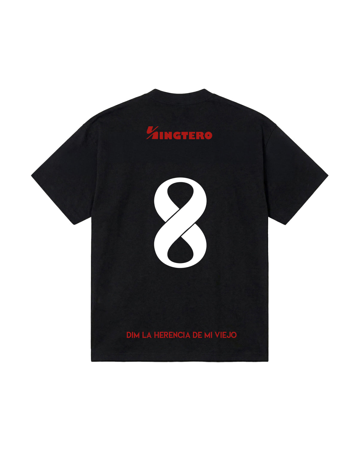 CAMISETA PODEROSO NEGRO