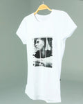 Camiseta rostro Mujer blanca