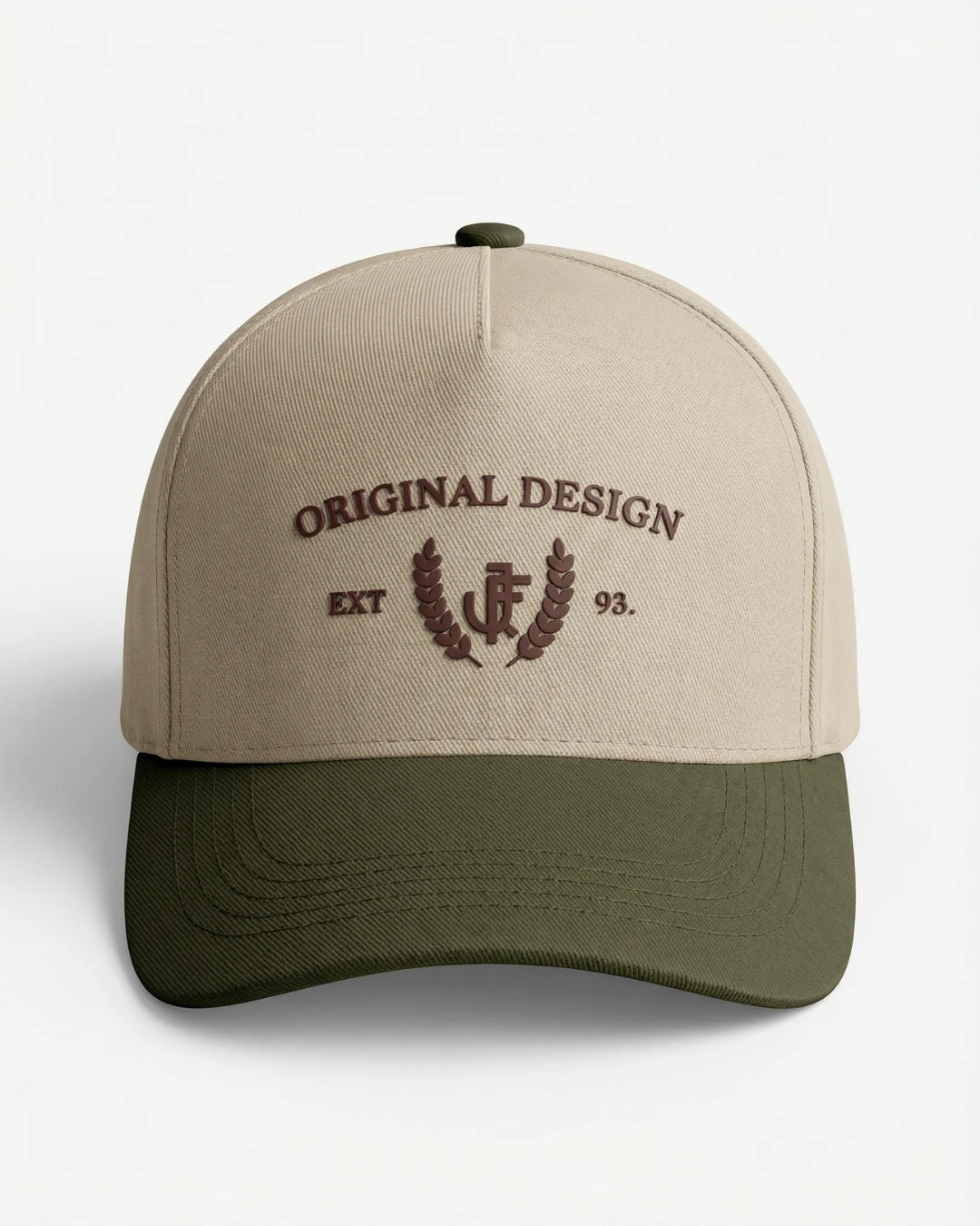Cap Beige con verde Original Design